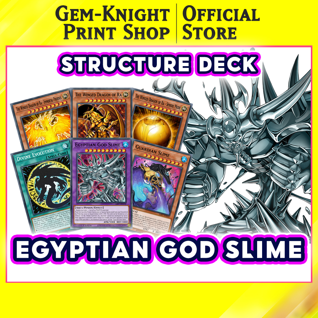 [Bài In] Bộ bài Yugioh - Structure Deck: Egyptian God Slime