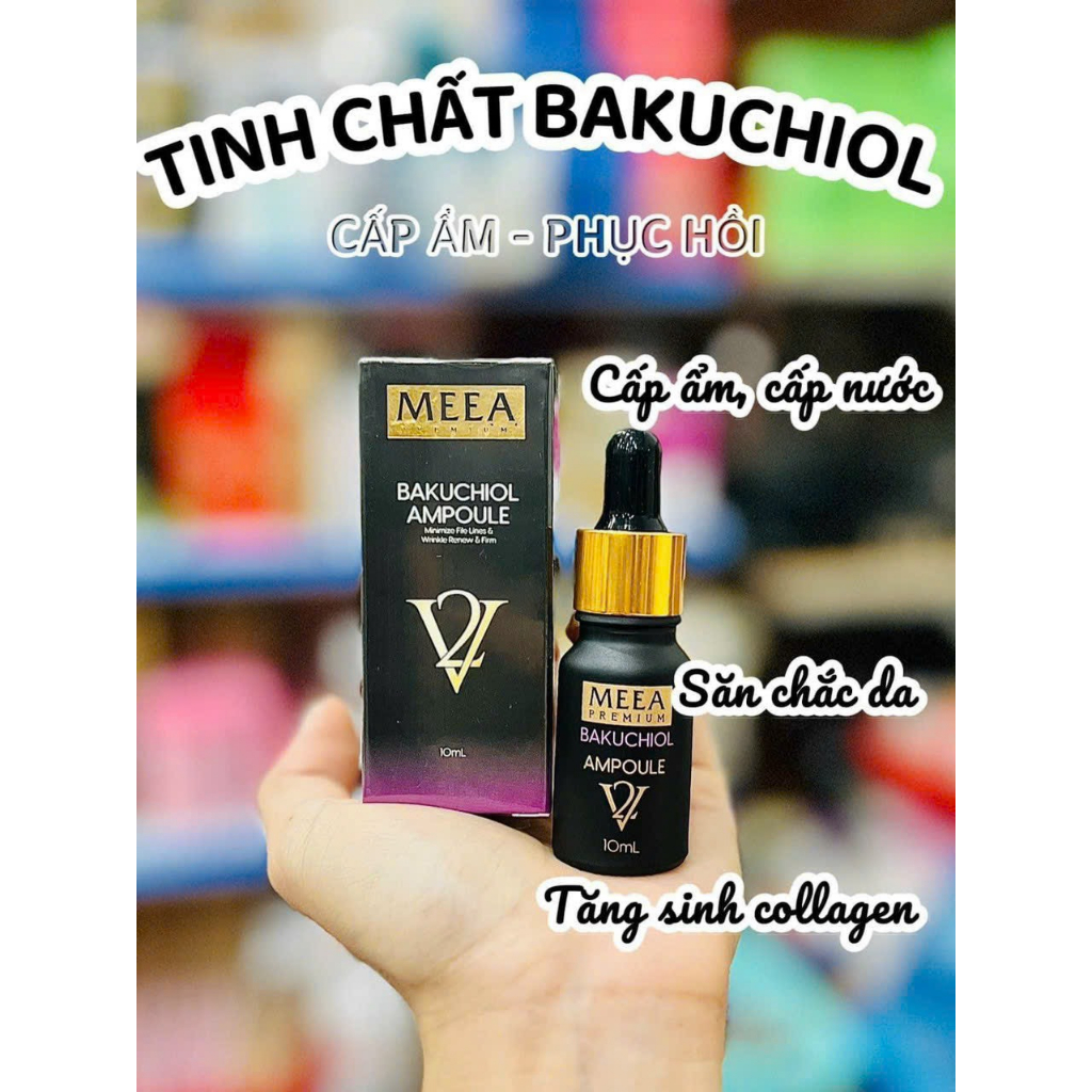 Combo Dưỡng Trắng Da Mặt Kem Face Collagen DNA Cá Hồi & Tinh Chất Serum AMPOULE BAKUCHIPL Meea