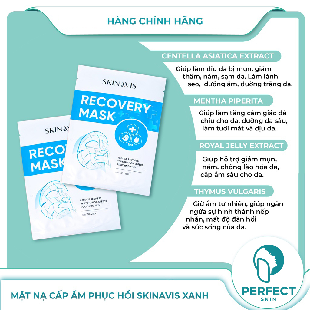 Mặt nạ phục hồi Skinavis Recovery Mask