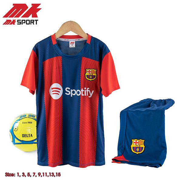 (Fan Cule Sẽ Không Thể Bỏ Qua) Bộ Quần Áo Đá Bóng CLB Barcelona Mùa Giải 2023-2024
