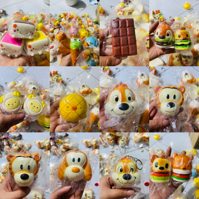 Đồ chơi Squishy chất nhật mẫu mới về