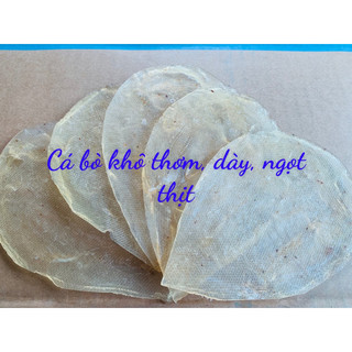 Cá bò khô thơm ngon, dày thịt (Hút chân không)