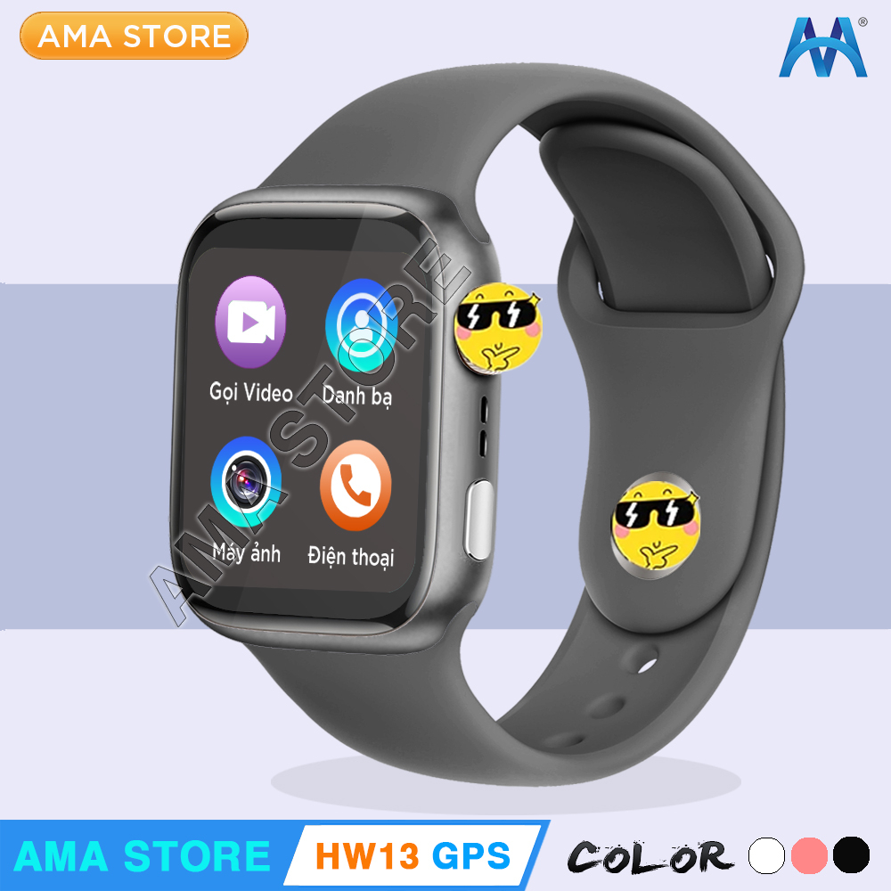Đồng hồ Thông minh Gắn sim Gọi Video call cho Trẻ em Tiểu học THCS, THPT Model AMA Watch HW13 phiên bản GPS, Wifi