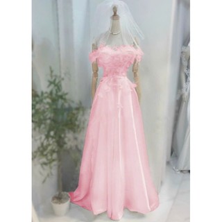 ✨ Đầm maxi đính hoa kết lông vũ✨ HÌNH THẬT