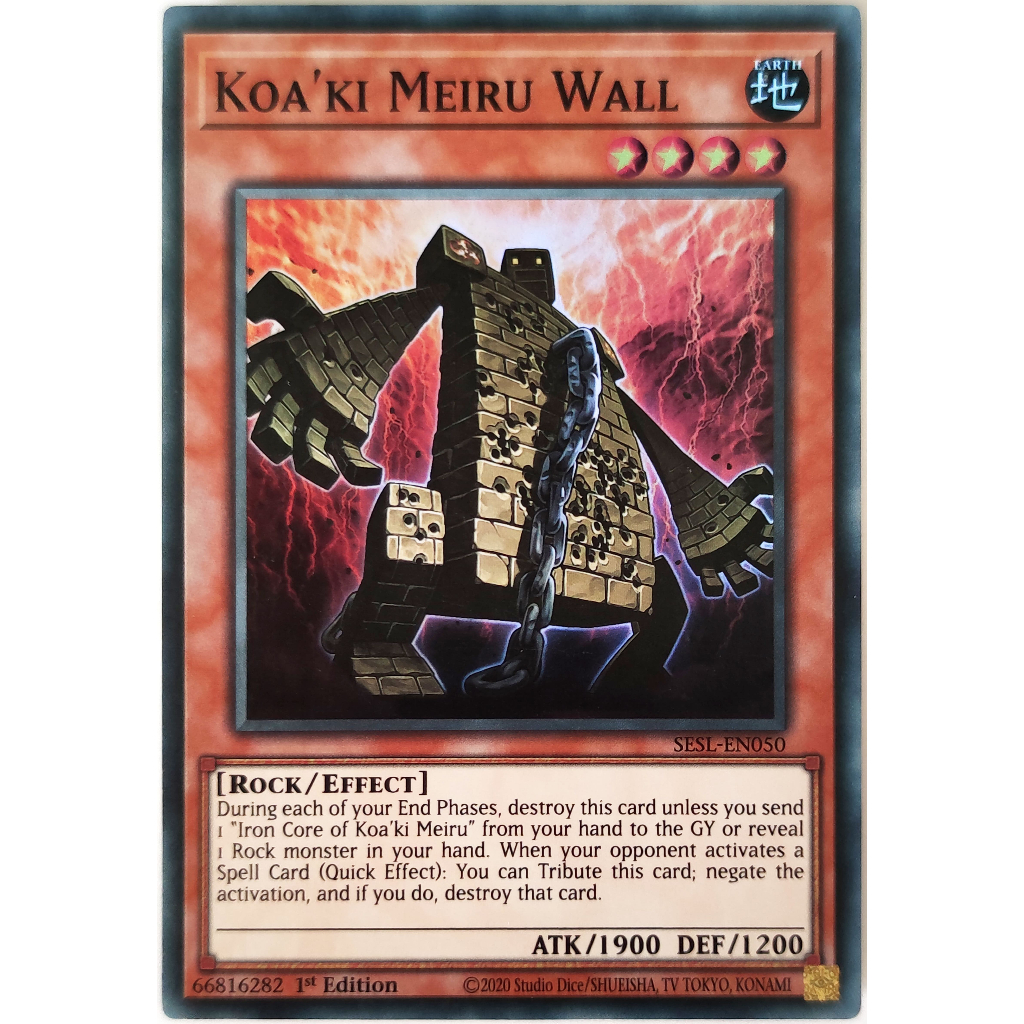[Thẻ Yugioh] Koa'ki Meiru Wall |EN| Super Rare