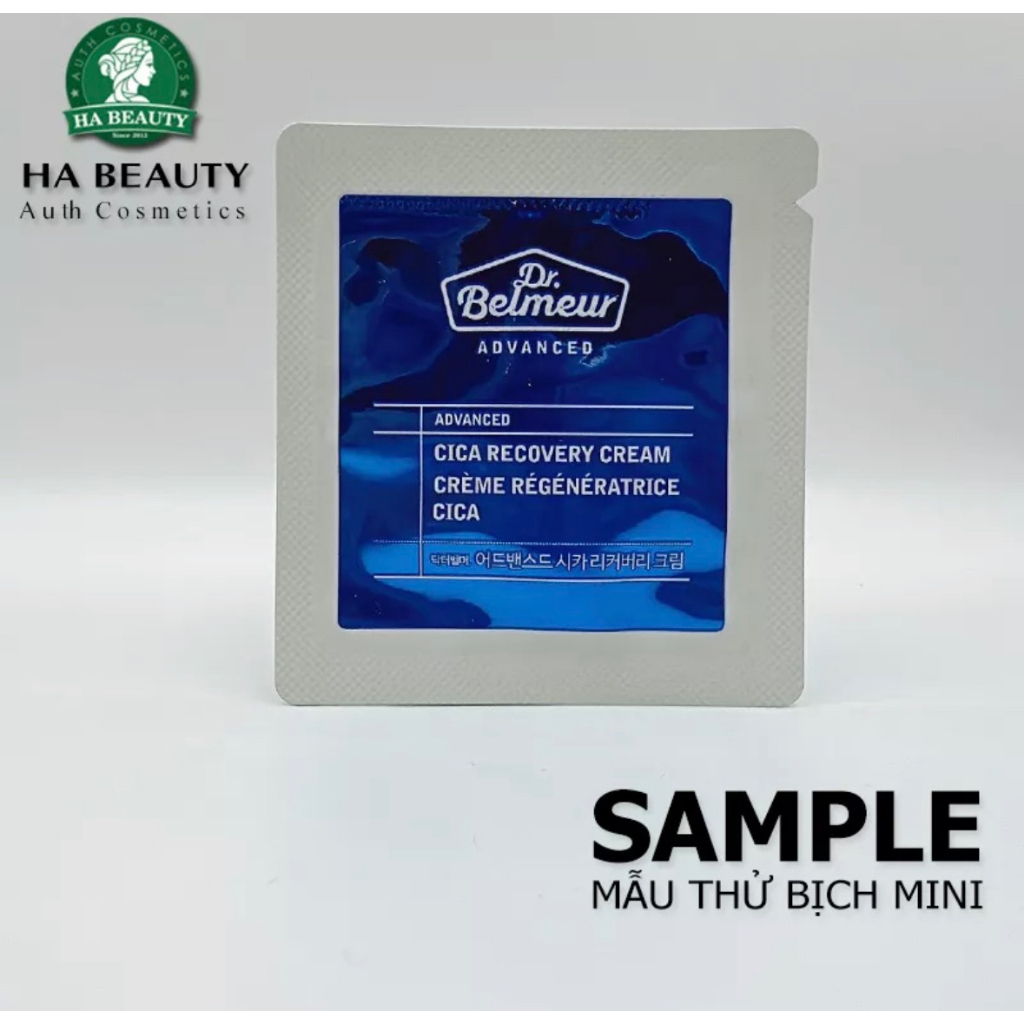 (SAMPLE) Kem dưỡng ẩm phục hồi chống lão hóa sáng da ngừa giảm mụn The Face Shop Dr Belmeur Advanced Cica Recovery Cream