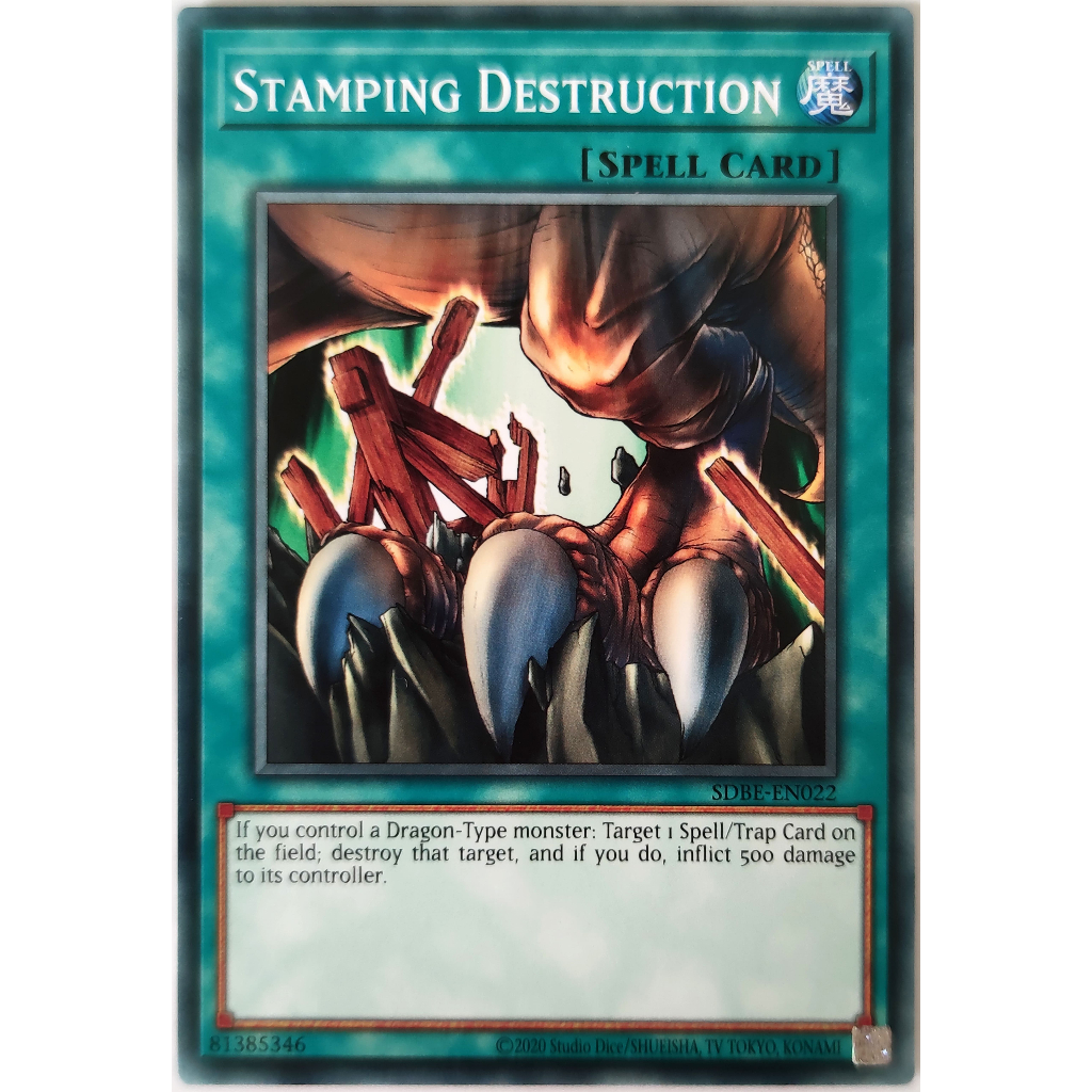 [Thẻ Yugioh] Stamping Destruction |EN| Common