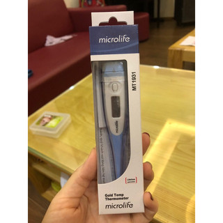 Nhiệt kế điện tử đầu mềm microlife mt 1931 có cảnh báo khi đo