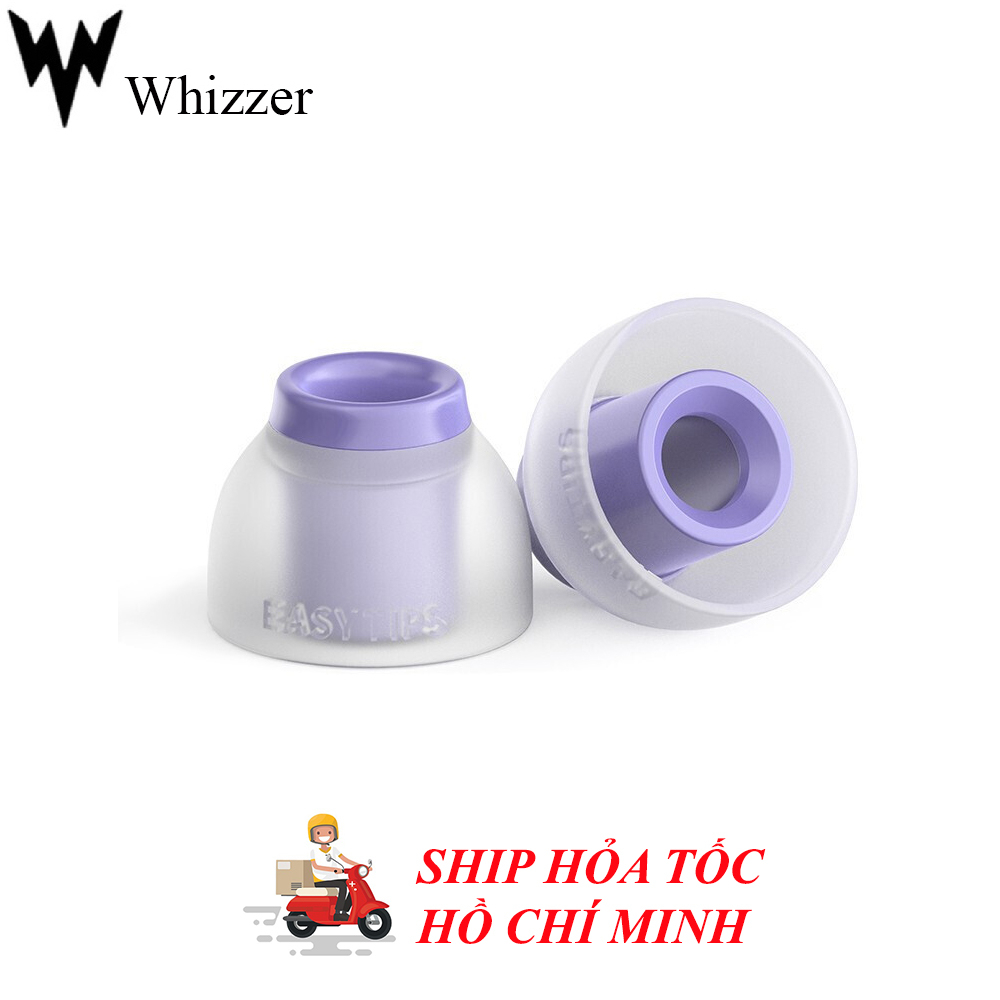 Đệm tai nghe, Nút tai nghe kháng khuẩn WHIZZER ET100 AB, êm tai, an toàn cho sức khỏe