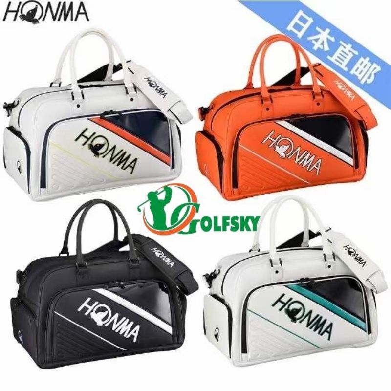 (Có ảnh thật) Túi golf xách tay Honma có ngăn giày riêng, túi Honma chứa quần áo và giày, túi golf boston sang trọng