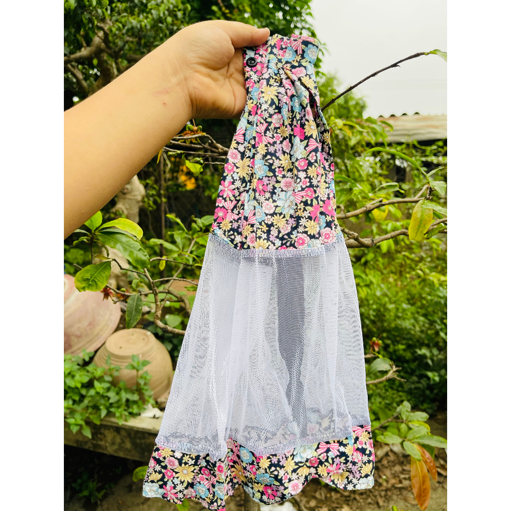 Áo lồng chim khuyên lưới đủ màu. Kích thước: cao 42, rộng 31cm. Phụ kiện lồng chim Main86