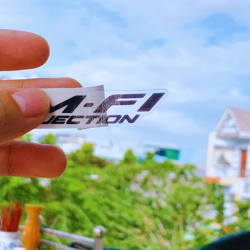 Tem Decal PGM-Fi Trong Suốt