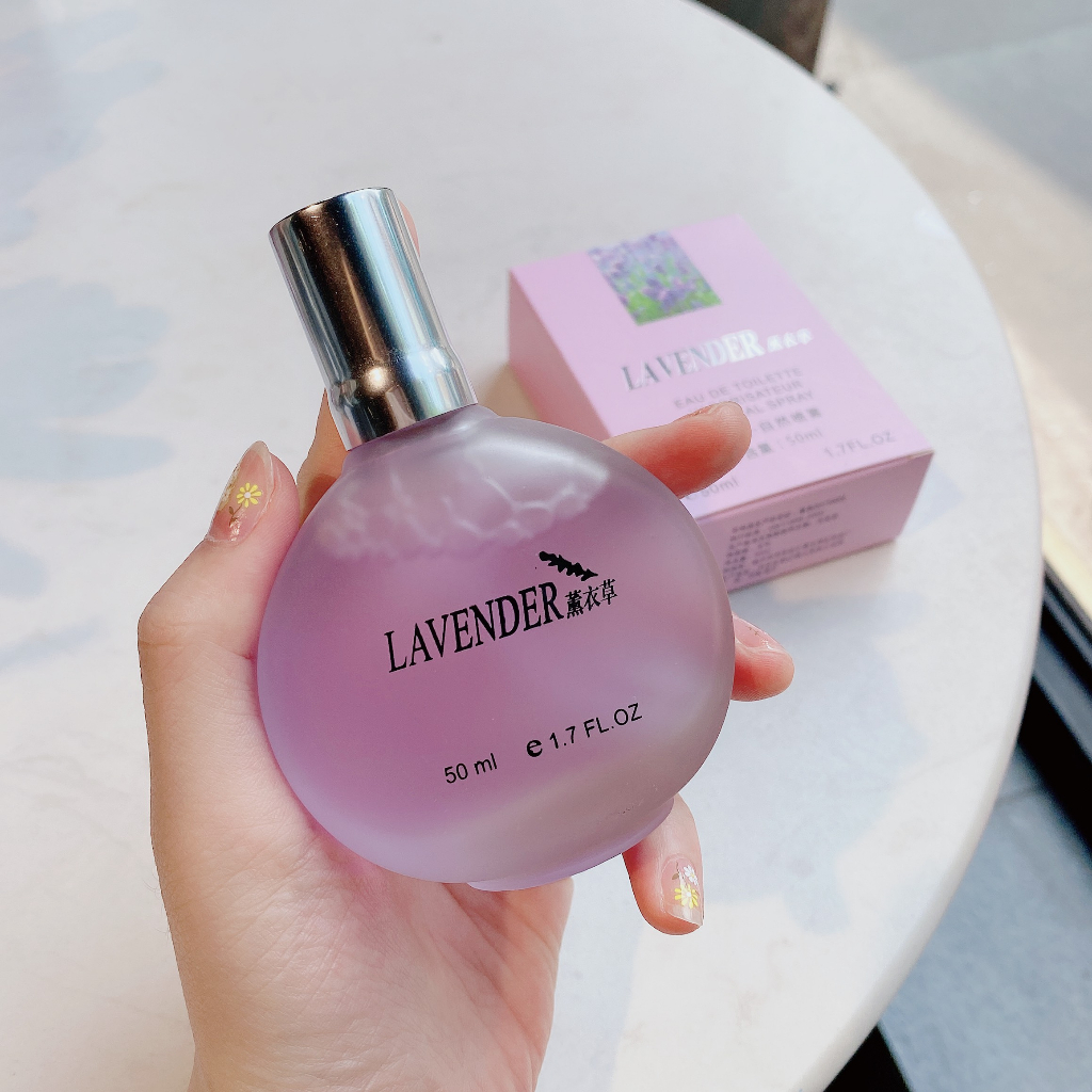 Nước Hoa Xịt Thơm Body Mist Lavender Toàn Thân Hương Nước Hoa Hương Hoa Oải Hương Thơm Lâu Cho Nữ 50ML - Daisy Perfume