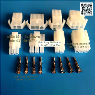 Jack tủ điện, jack nguồn cao 300v/15a loại l6.2 các loại chân