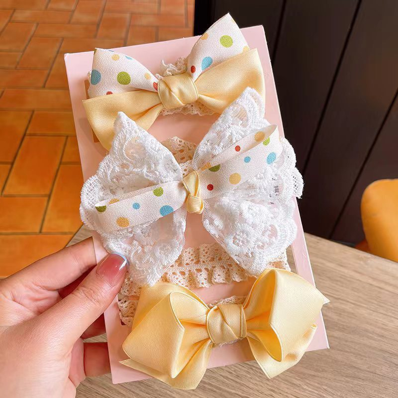 Combo 3 Turban, Sét 3 Tuban Cho Bé Kèm Hộp Xinh Xắn, Đáng Yêu Cho Bé Từ 0-18M