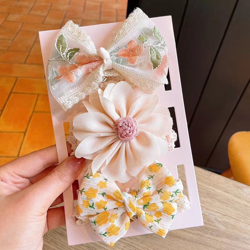 Combo 3 Turban, Sét 3 Tuban Cho Bé Kèm Hộp Xinh Xắn, Đáng Yêu Cho Bé Từ 0-18M