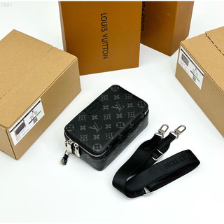 Túi đeo chéo eo vì sẵn các mẫu hoạ tiết hàng likeauth cao cấp full 2 lớp box sịn sò chất da không bị nổ da