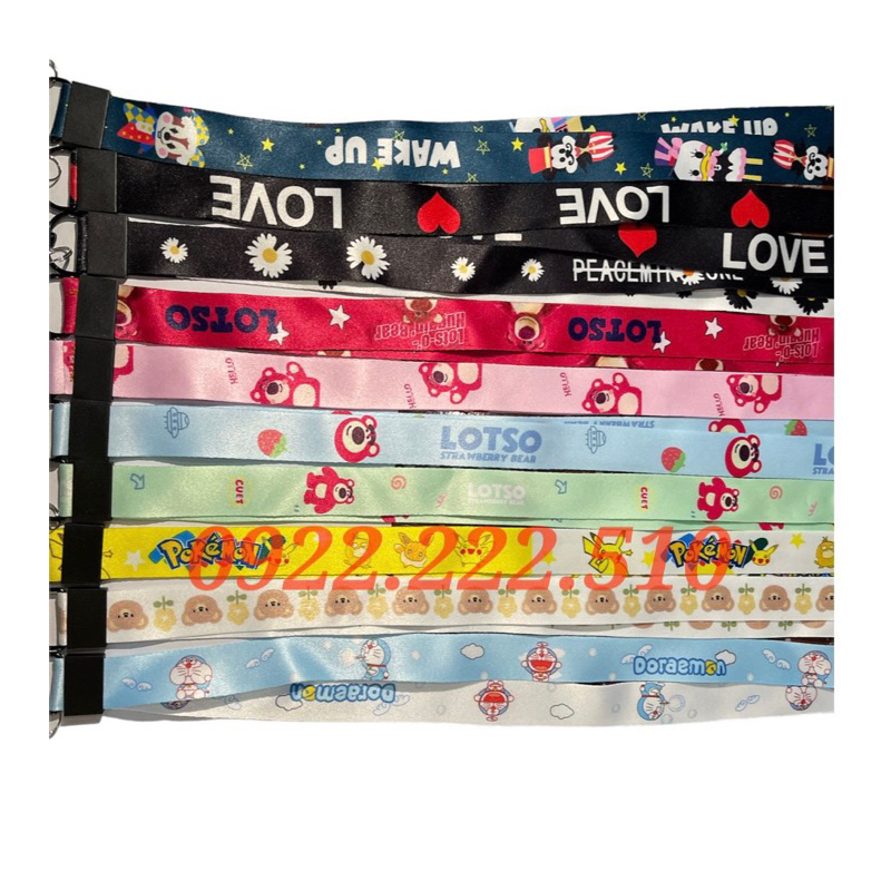 DÂY ĐEO LỤA HÌNH BẢNG TO 2F