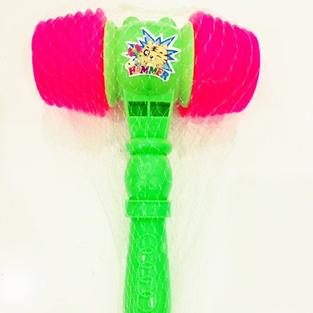 Đồ Chơi Búa Đập Nhựa Hơi Kêu Chip Chip Cho Bé Và Người Lớn