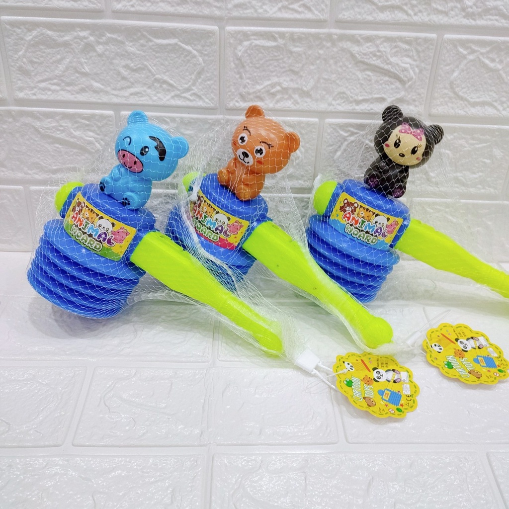 Đồ Chơi Búa Đập Nhựa Hơi Kêu Chip Chip Cho Bé Và Người Lớn