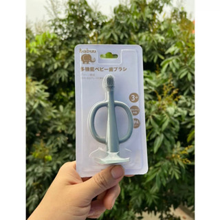 Gặm nướu kiêm bàn chải silicon Babuu cho bé