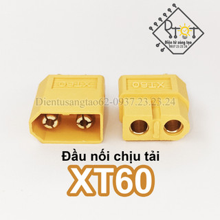[ DTST62 ] Jack XT60 60A (loại thường), Jack nối nguồn XT60 đực cái tự chọn