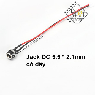 [ DTST62 ] Jack DC 5521 có dây (awg 24)