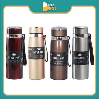Bình giữ nhiệt nóng lạnh 1000ML vacuum cup bottle sport bằng inox 316 tráng bạc cao cấp