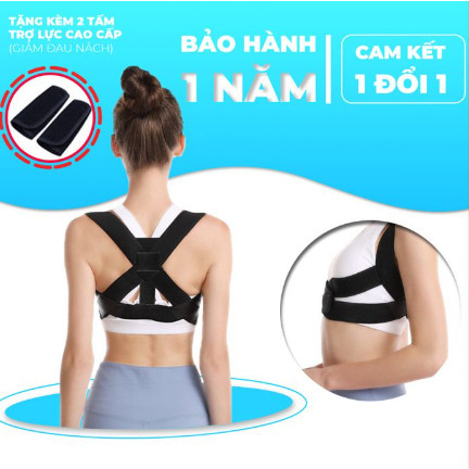Đai chống gù lưng bảo vệ vòng 1 nam nữ GOLD FIT