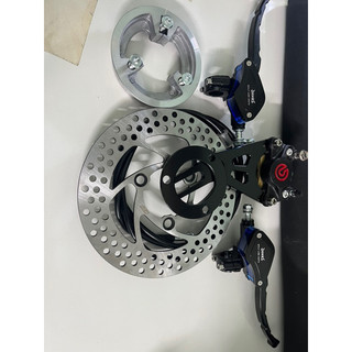 Combo phanh đĩa sau xe điện độ ( k kèm tay phanh)