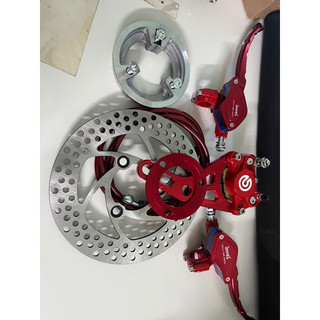 Combo phanh đĩa sau xe điện độ ( k kèm tay phanh)