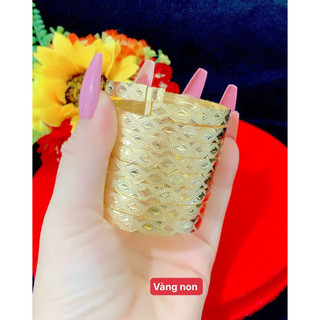 Vòng tay nữ bản lớn 10li vang non khoá lưỡi gài mẫu mới về
