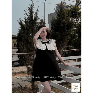 [mẹ và bé] Đầm suôn bèo cổ 8-60kg