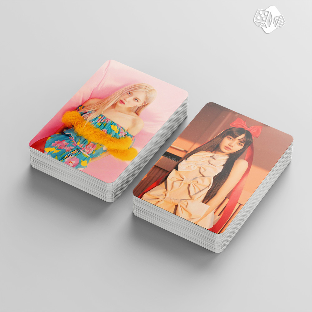 Bộ sưu tầm Lomo Card 2023 Blackpink bo góc album mới nhất thần tượng kpop Lisa, Jennie, Jisoo, Rosé
