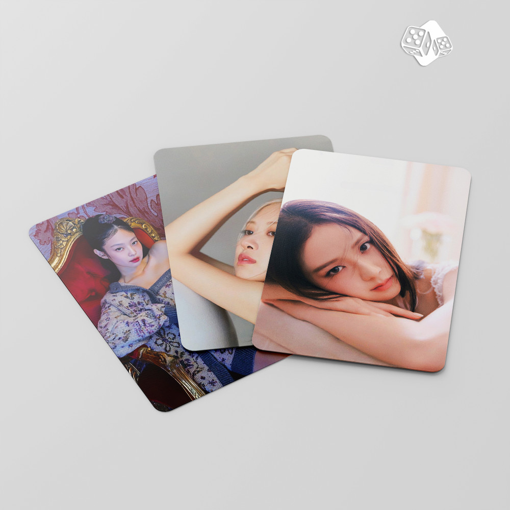 Bộ sưu tầm Lomo Card 2023 Blackpink bo góc album mới nhất thần tượng kpop Lisa, Jennie, Jisoo, Rosé