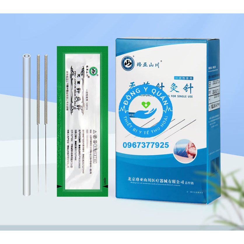 Kim châm cứu Lạc Á- hộp 500 kim- Đóng túi- siêu rẻ- sắc bén- Đủ kích thước