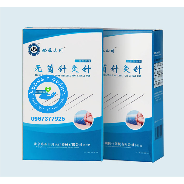 Kim châm cứu Lạc Á- hộp 500 kim- Đóng túi- siêu rẻ- sắc bén- Đủ kích thước