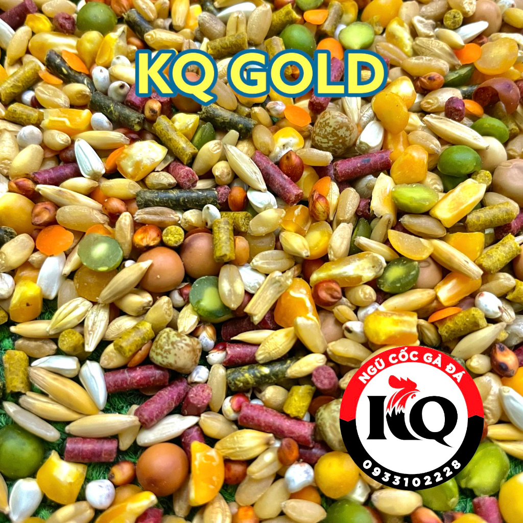 Ngũ cốc gà đá KQ GOLD cho gà tre