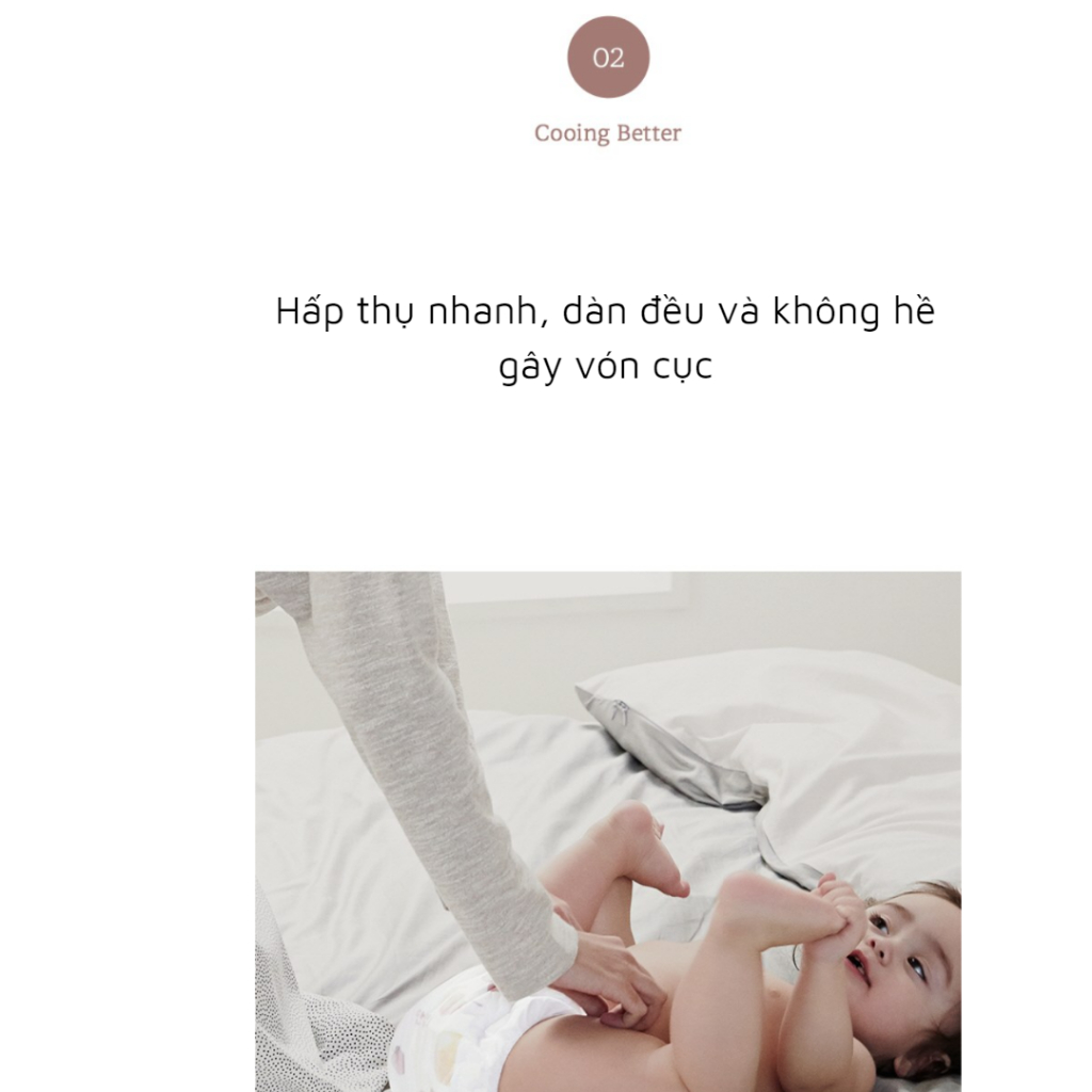 Bỉm Tã Dán/ Tã Quần Cooing Nội Địa Hàn Quốc Thấm Hút Bỉm Đêm Cho Bé Thông Thoáng Size Dán M-30/L-26M/Quần XL-22M