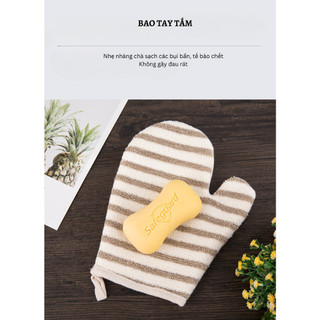Bao tay tẩy da chết bao tay tắm găng tay tắm găng tay tẩy da chết