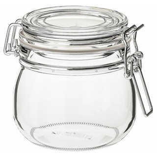 Lọ đựng ngũ cốc 0.5l korken ikea chính hãng