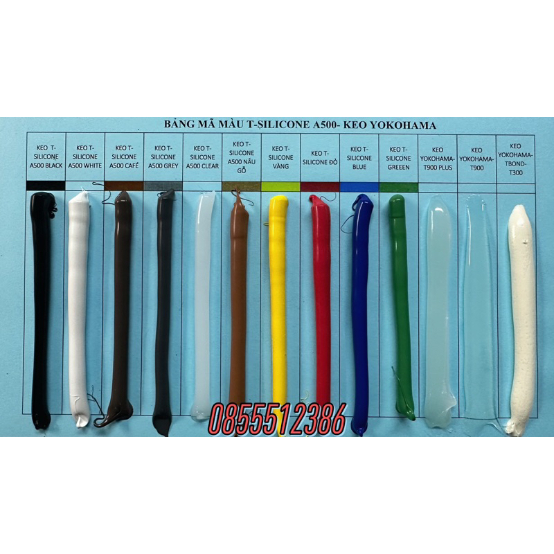 Keo Silicone A500+ mới