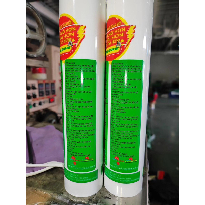 Keo Silicone A500+ mới