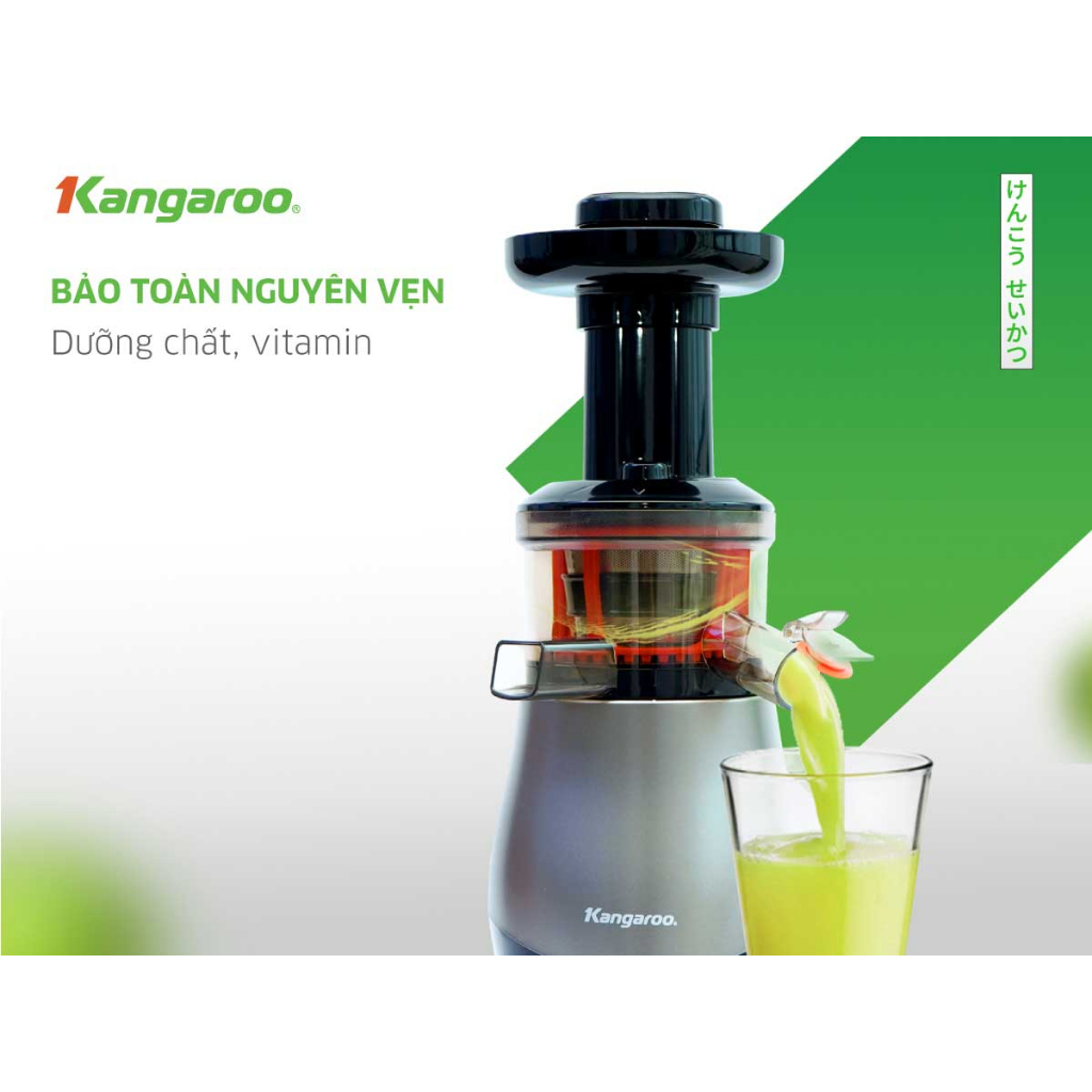 Máy ép chậm Kangaroo KG150SJ công suất 150W   BẢO HÀNH CHÍNH HÃNG 12 THÁNG