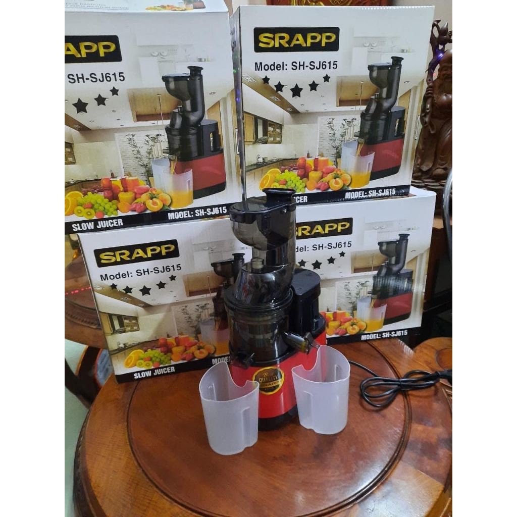 Máy ép chậm SRAPP SH-SJ615 công suất 150W   BẢO HÀNH CHÍNH HÃNG 12 THÁNG
