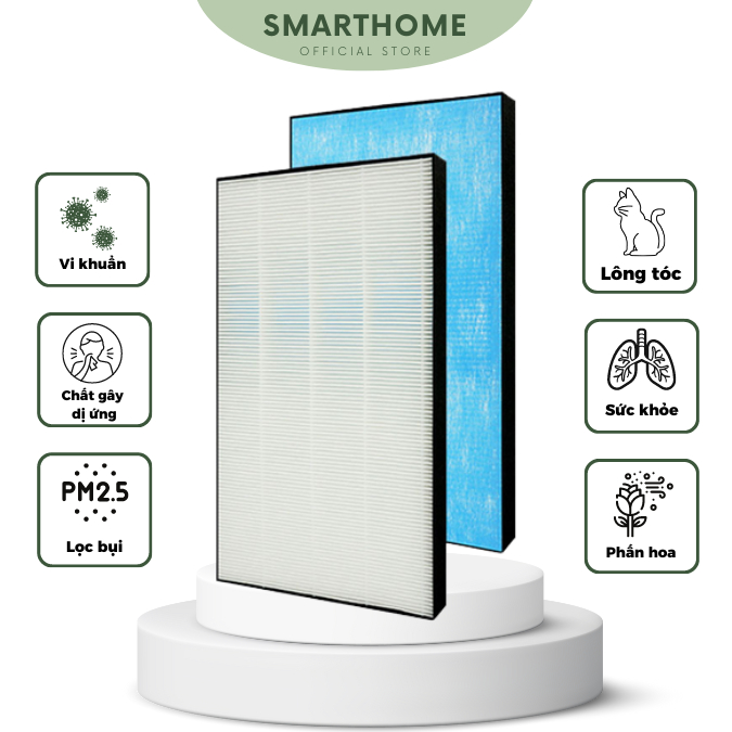 [GIÁ SỈ] Màng lọc HEPA KAFP029P4 - Cho máy lọc không khí  DAIKIN ACK70, MCK70, TCK70 - Kích thước 23
