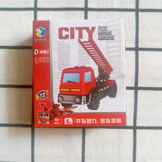 Bộ Đồ Chơi Lắp Ráp Mô Hình Xe Cứu Hỏa (1578LGG)