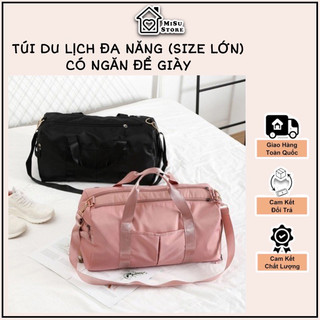 Túi du lịch đa năng yuuki, túi xách có ngăn chống nước và ngăn đựng giày riêng biệt, túi đựng giày du lịch đa năng