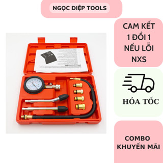 Đồng Hồ Đo Áp Suất Buồng Đốt Oto Xe Máy