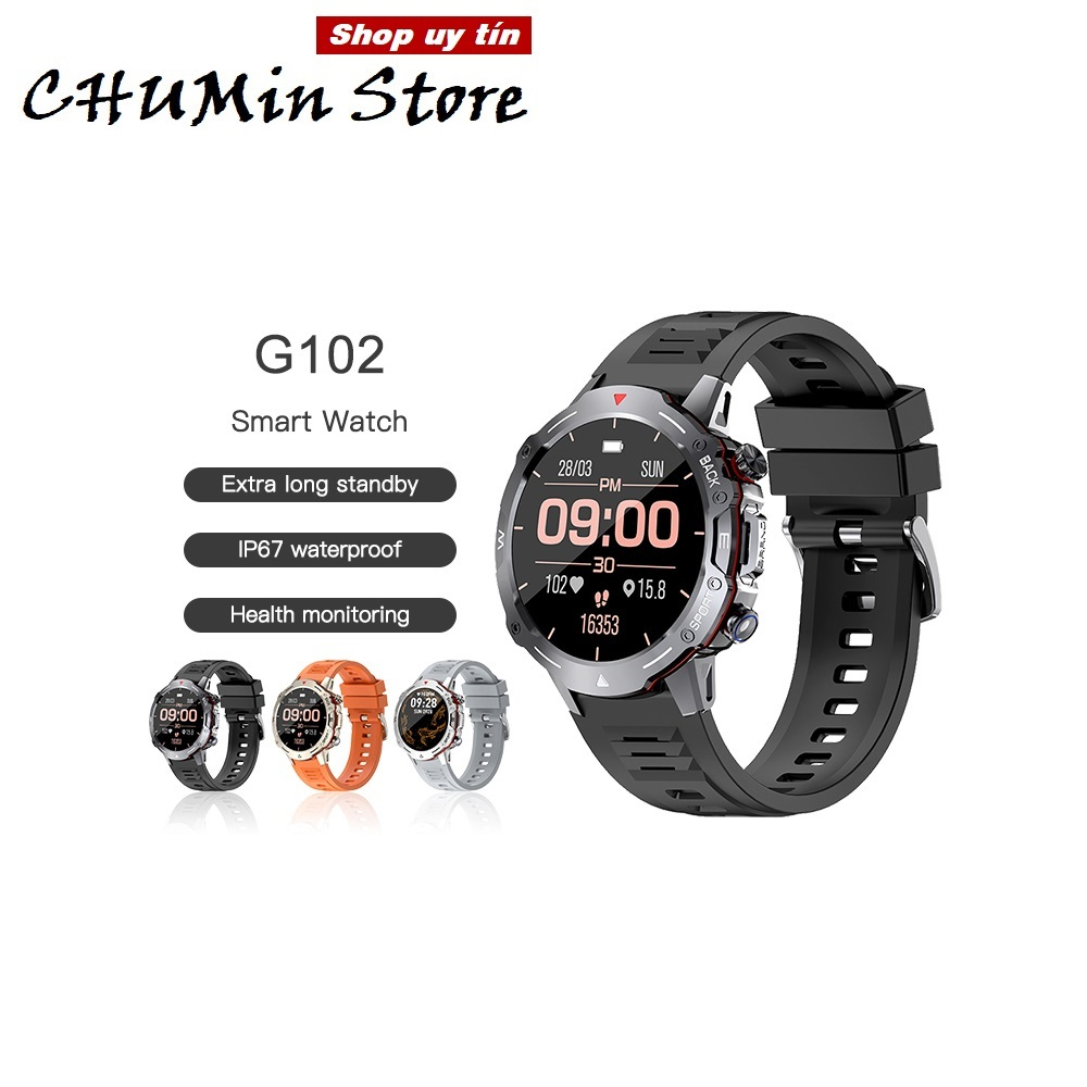 Đồng Hồ Thông Minh Lenovo Thinkplus G102 - Hỗ trợ nghe gọi Bluetooth